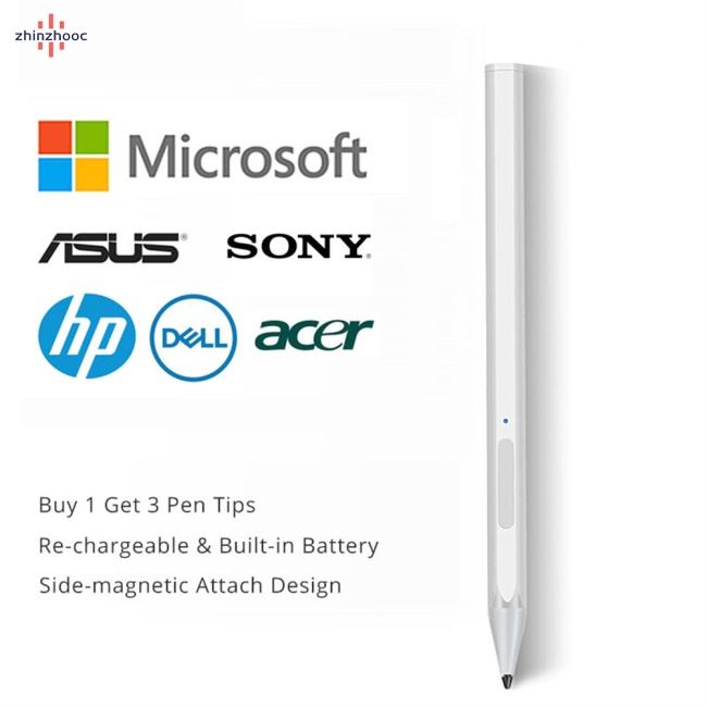 Bút Cảm Ứng Áp Suất vip 4096 Tương Thích Với Surface Pro 3 / 4 / 5 / 6 / 7 Pro X Tablet