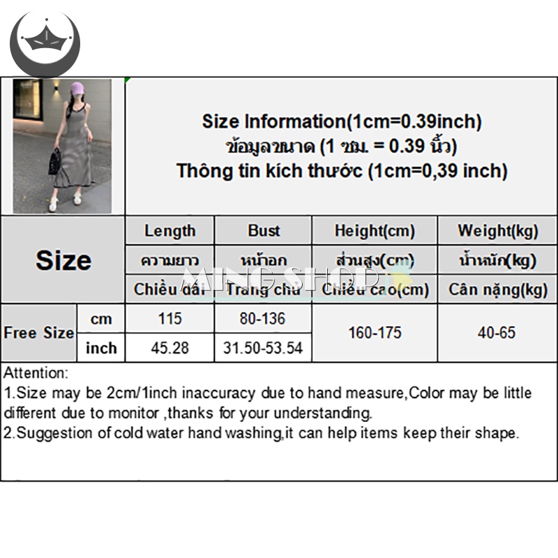 Đầm Dệt Kim Hai Dây Cổ Chữ V Họa Tiết Kẻ Sọc Thời Trang Mùa Hè Cho Nữ