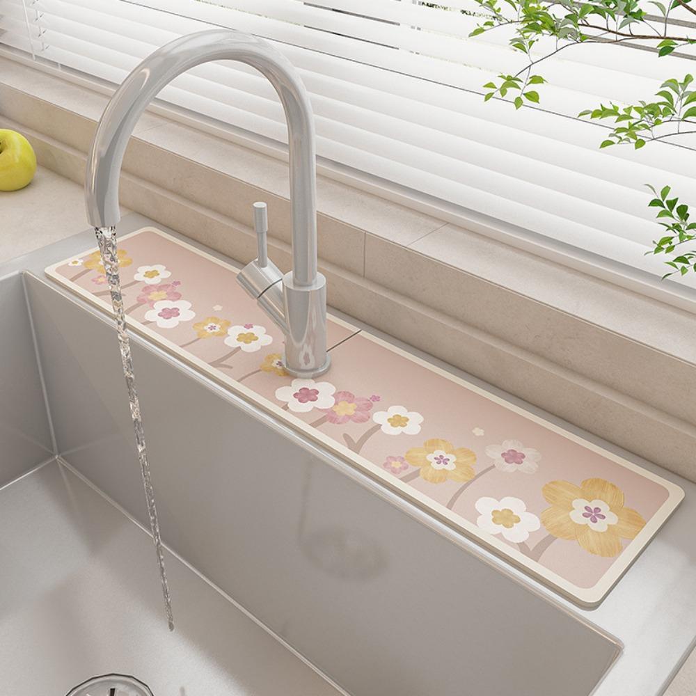 Thảm Lót Bồn Rửa Chén Chống Trượt Mềm Mại Tiện Dụng