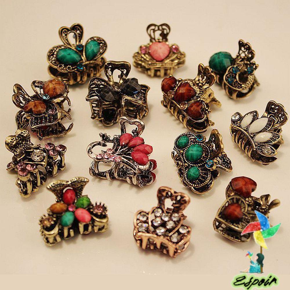 ESPO Kẹp Tóc Móng Vuốt Mini Màu Sắc Ngẫu Nhiên