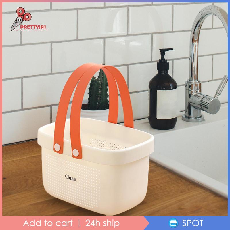 Giỏ Đựng Đồ Dùng Nhà Tắm / Garage Siêu Bền Thiết Kế Đục Lỗ Tiện Dụng