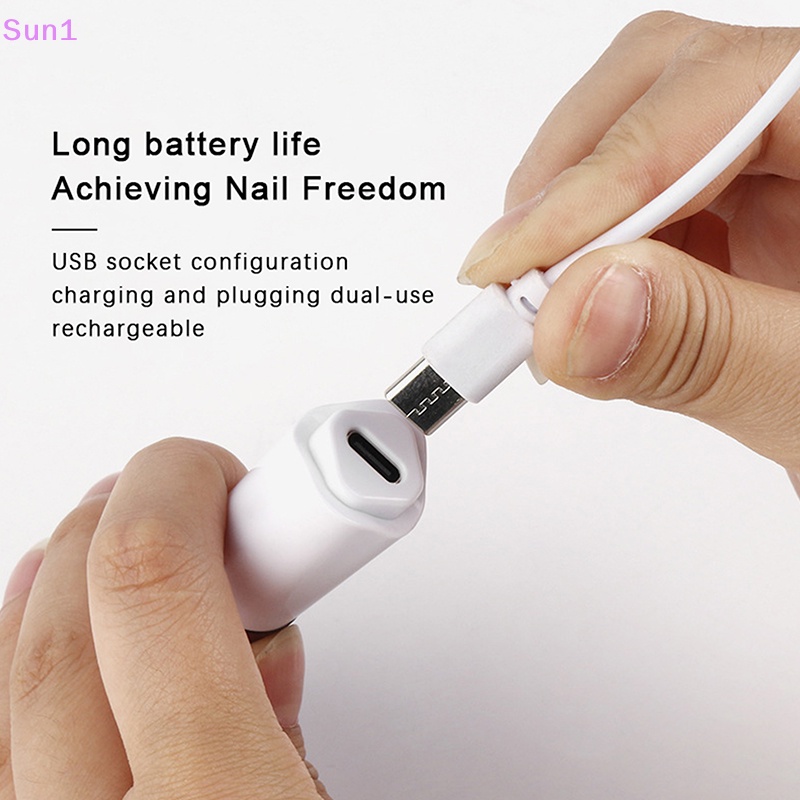 Sun1 &gt; Đèn LED UV Sấy Khô Móng Tay Nhanh Khô Mini Cầm Tay Dùng Tại Nhà DIY