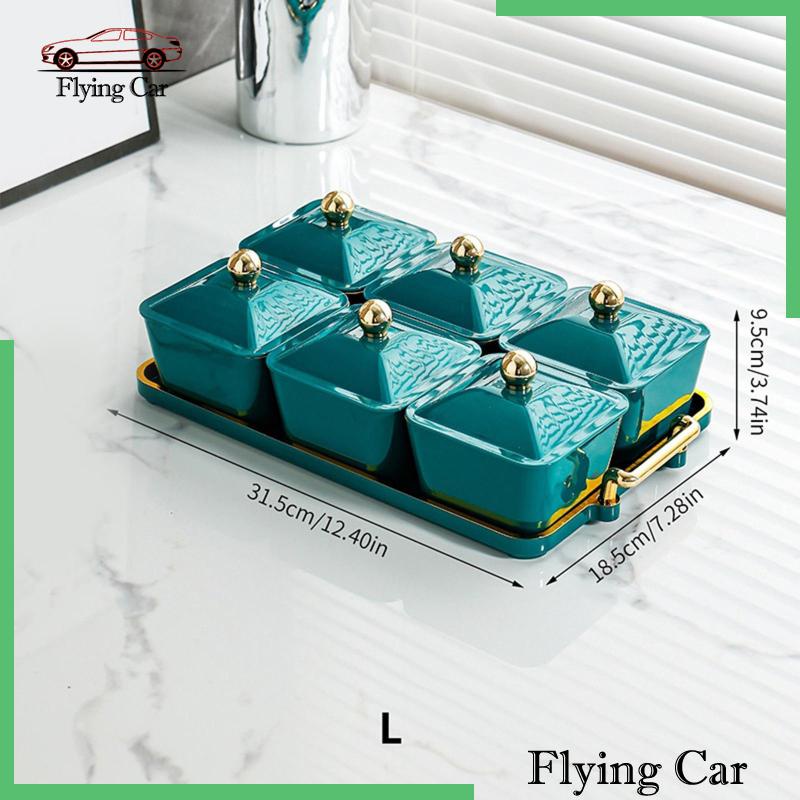 Khay Đựng Trái Cây Khô Kèm Giá Đỡ Tháo Rời Được Tiện Lợi Dành Cho Nhà Bếp