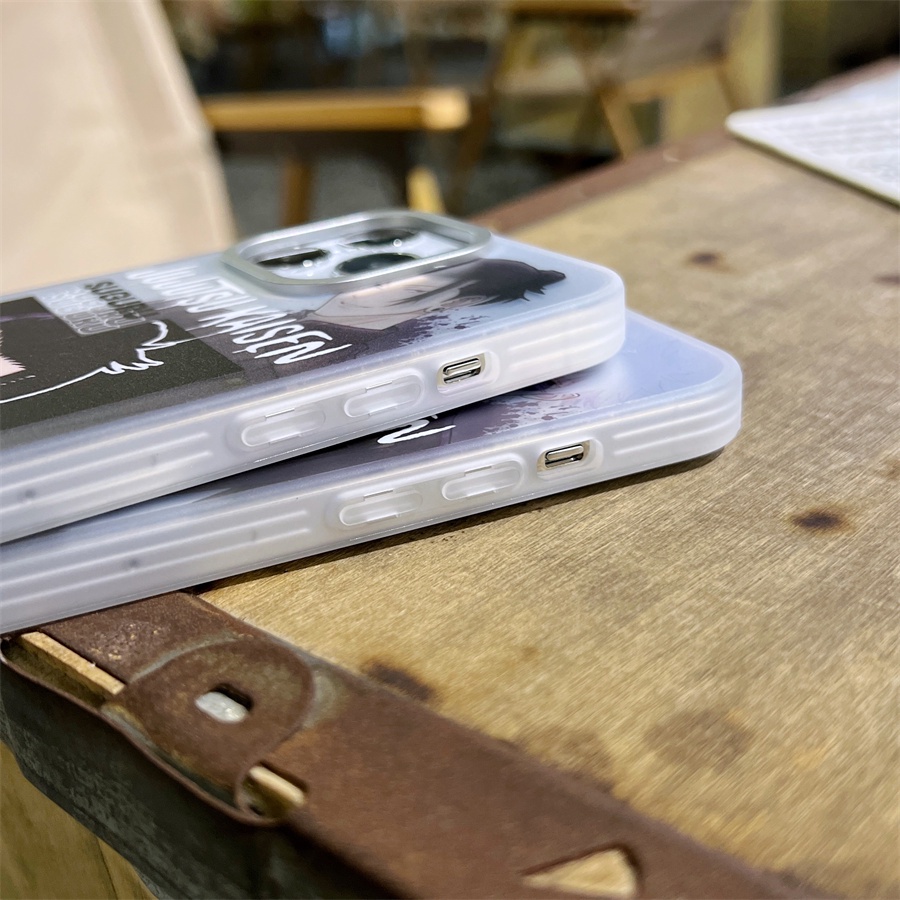 Ốp Điện Thoại Cứng Hình Jujutsu Kaisen Geto Suguru & Satoru Gojo Cho iPhone 14 Pro Max 13 Pro Max 12 Pro Max iPhone 11