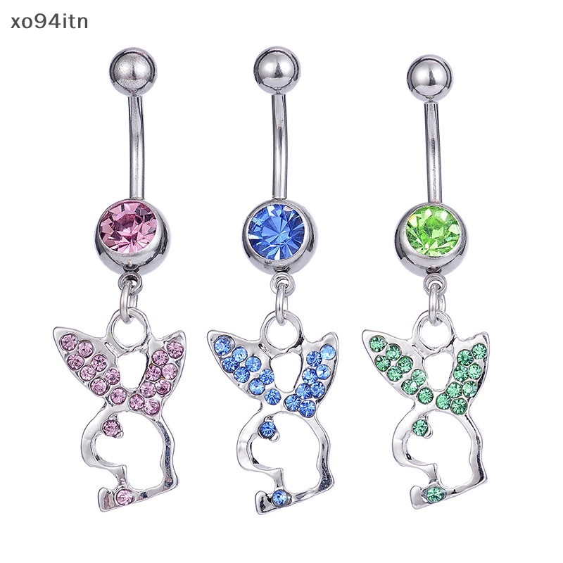 Khuyên Rốn Hình Thỏ Hoạt Hình Dễ Thương