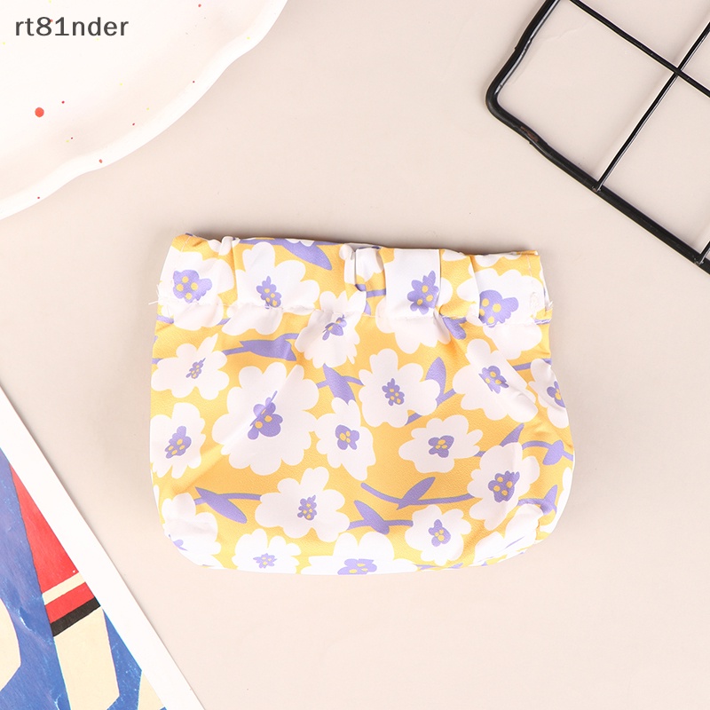 Rt Túi Đựng Khăn Giấy / Tiền Xu / Dây Cáp Dữ Liệu Mini Dễ Thương Nhỏ Gọn Cho Nữ n