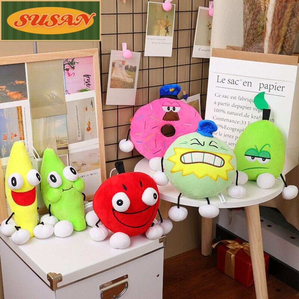 SUSANS Bộ Đồ Chơi Trái Cây Nhồi Bông Cho Bé
