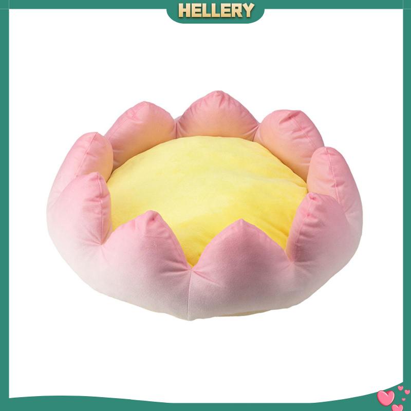 Giường Ngủ Hình Hoa Sen Chống Trượt Thoải Mái Giữ Ấm Mùa Hè Cho Thú Cưng