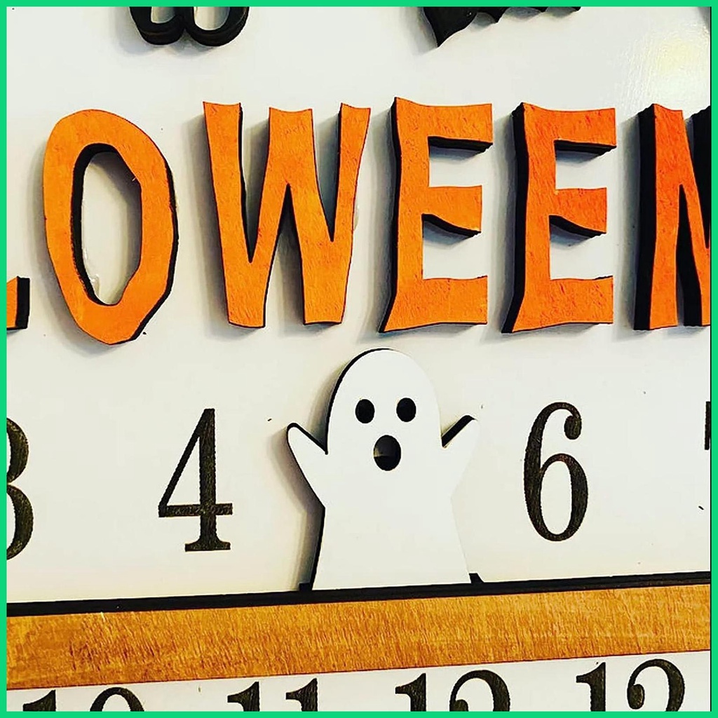 Lịch Đếm Ngược Ngày Lễ Halloween Với Hình Ma Có Thể Tháo Rời jiwvn Jwvn
