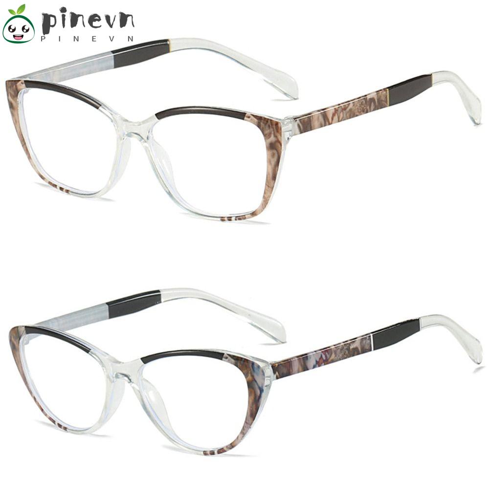 PINEVN Kính Đọc Sách Gọng Hoa Siêu Nhẹ Thoải Mái