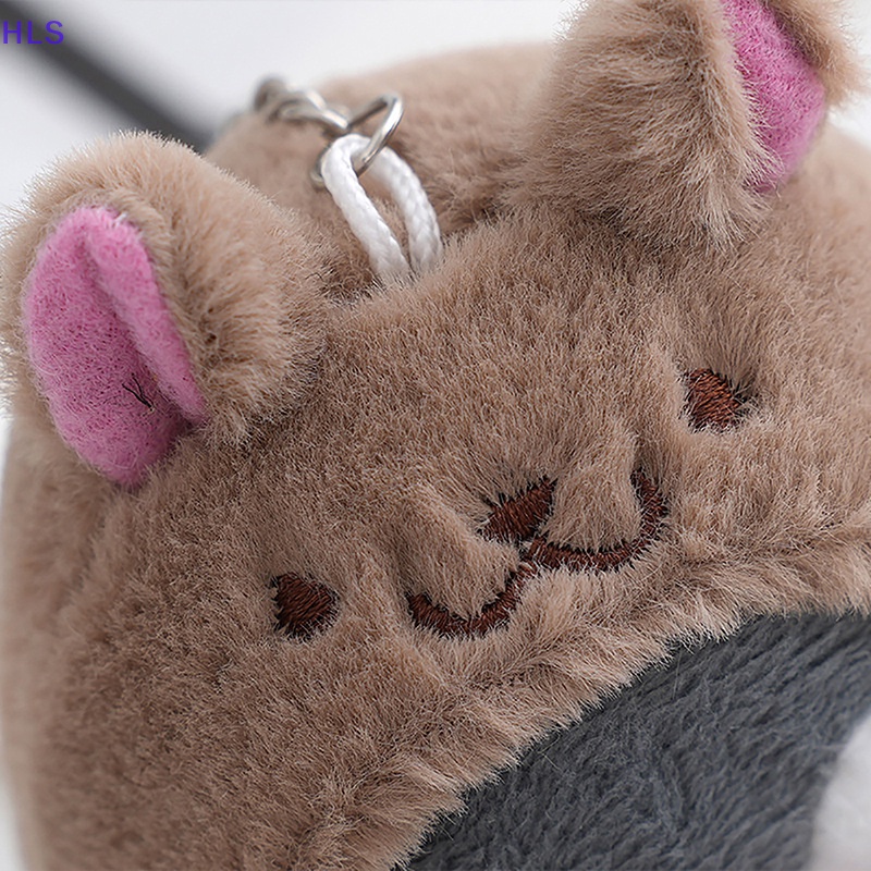 1 Móc Khóa Hình Chim Cánh Cụt Nhồi Bông Dễ Thương