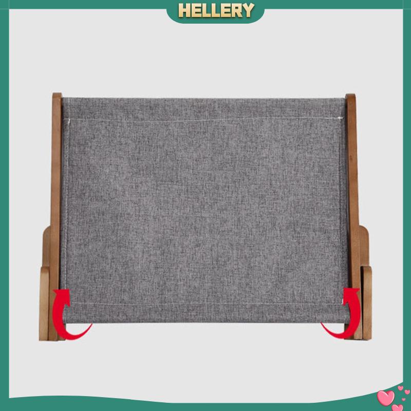 Võng Khung Gỗ Treo Cửa Sổ Gấp Gọn Tiện Lợi Dành Cho Mèo Cưng