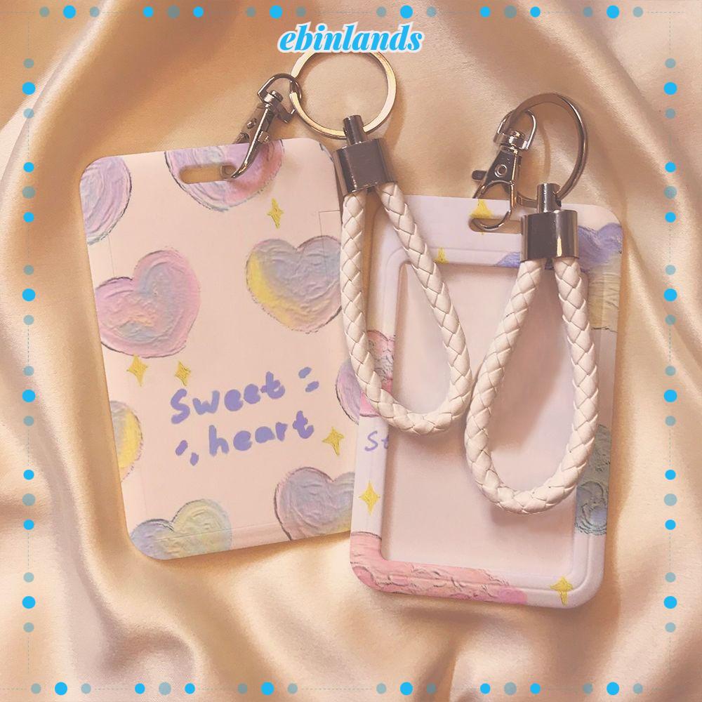 EBINLANDS Ví Nhựa Đựng Thẻ Tín Dụng / Danh Thiếp Kiểu Dáng Đáng Yêu Dành Cho Nam Và Nữ