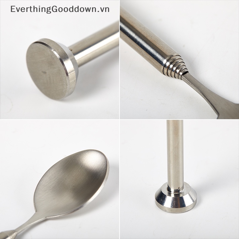Everthinggooddown Muỗng Khuấy Cán Dài Bằng Thép Không Gỉ Có Thể Kéo Dài Cho Quán Bar vn