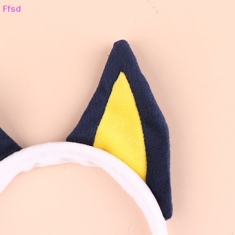 {Ffsd} Băng Đô Tai Mèo Bông Mềm Mại Sáng Tạo Hóa Trang Động Vật Hoạt Hình * Bán Chạy