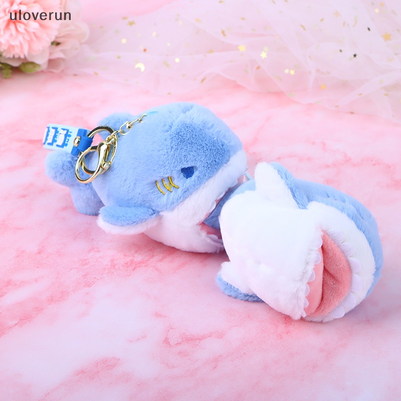 Móc Khóa Hình Cá Mập Nhồi Bông Đáng Yêu Dành Cho Bé