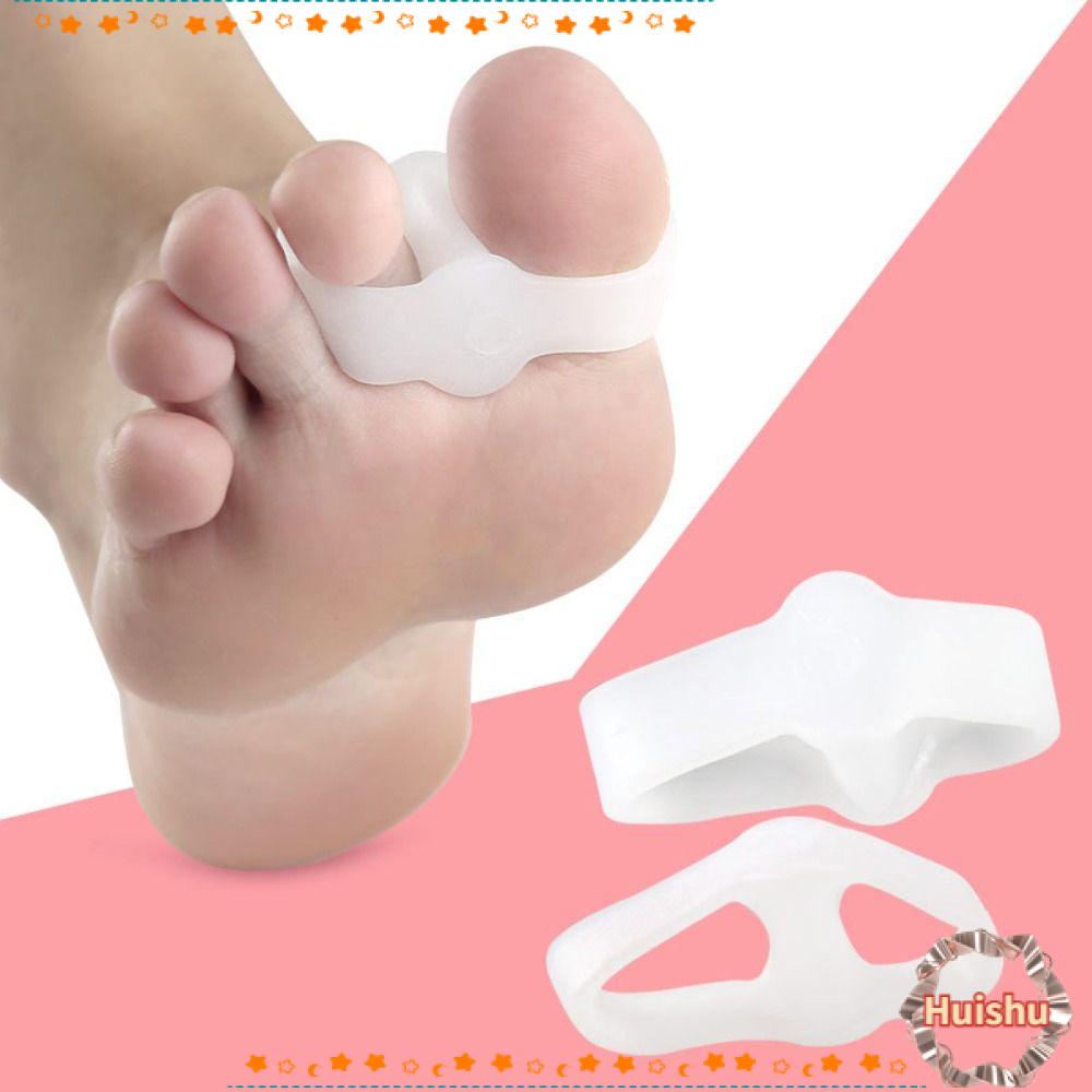 HS Set 5 Cặp Đệm Silicone Tách Ngón Chân Giảm Đau Co Giãn Hỗ Trợ Ngày Đêm
