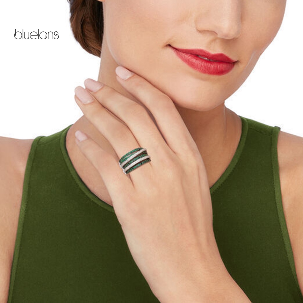 Nhẫn Hợp Kim Thân Thiện Với Da Hình Học Thời Trang Cho Nữ