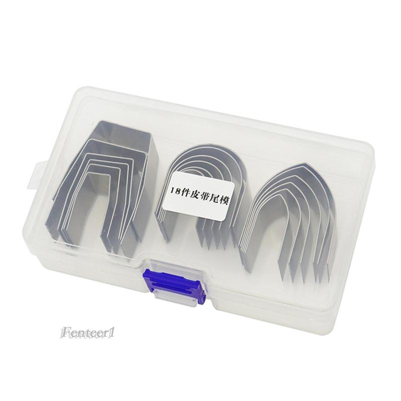 Bộ 18 Dụng Cụ Đục Lỗ Cho Vật Liệu Da