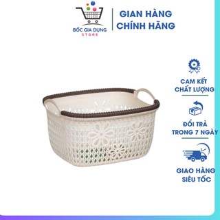 Giỏ Hoa Bé Đựng Đồ, Decor Nhà Cửa 3378-1 Việt Nhật Cao Cấp