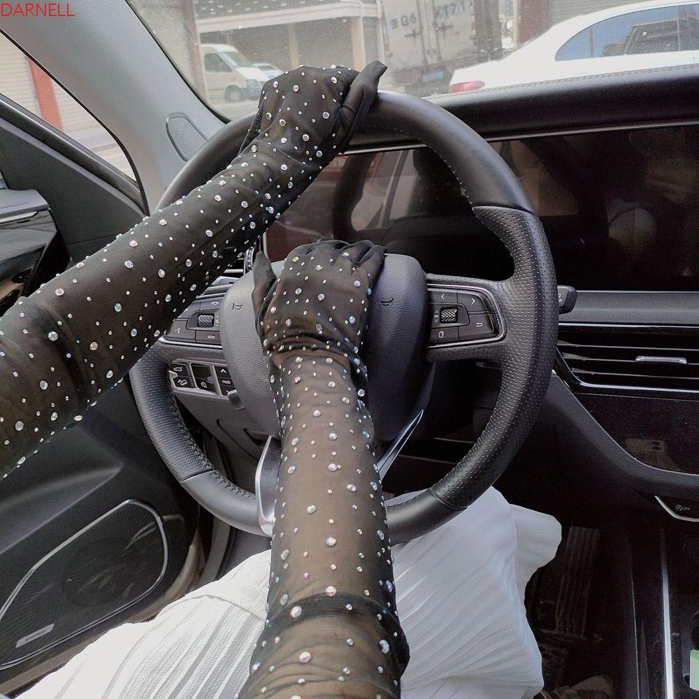 DARNELL Găng Tay Lái Xe Chống Tia UV Kiểu Dáng Thanh Lịch Dành Cho Nữ