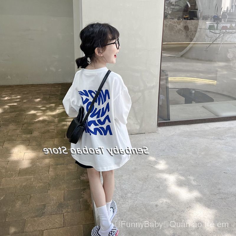 Áo Thun Cotton Tay Ngắn Màu Trắng In Chữ Phong Cách Hong Kong Thời Trang Mùa Hè Mới Cho Nữ