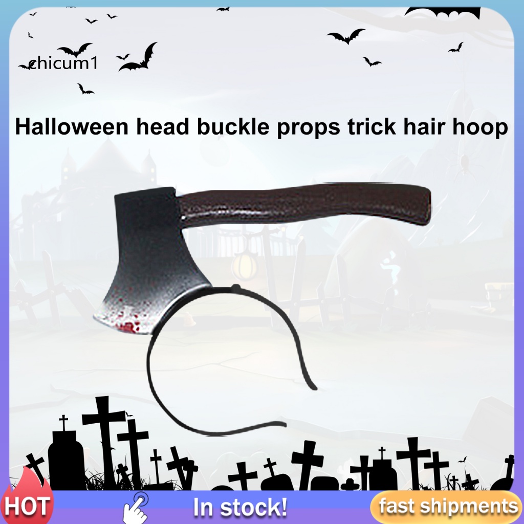 Băng Đô Cài Tóc Hình Dao Nhựa Vui Nhộn