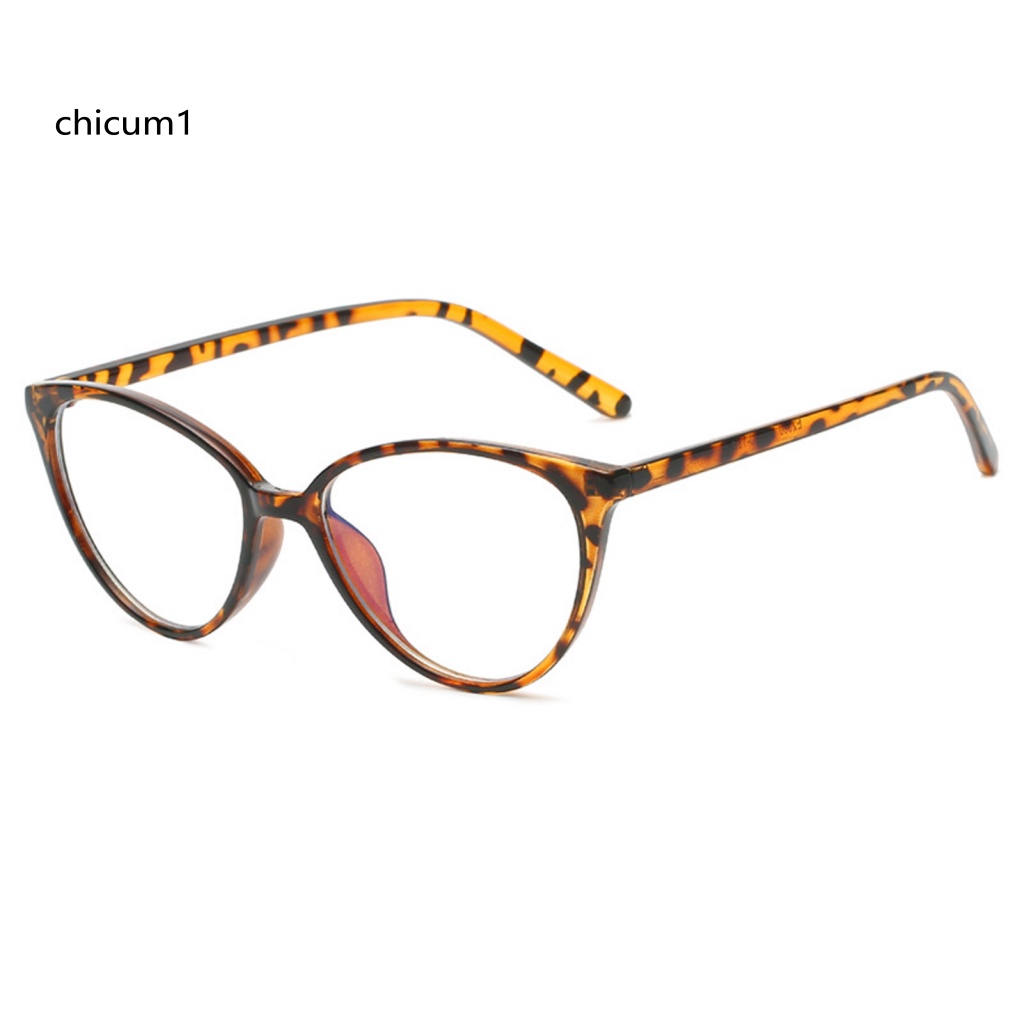 Kính Đọc Sách Gọng Tròn CC 0 Độ Chống Ánh Sáng Xanh Cho Học Sinh