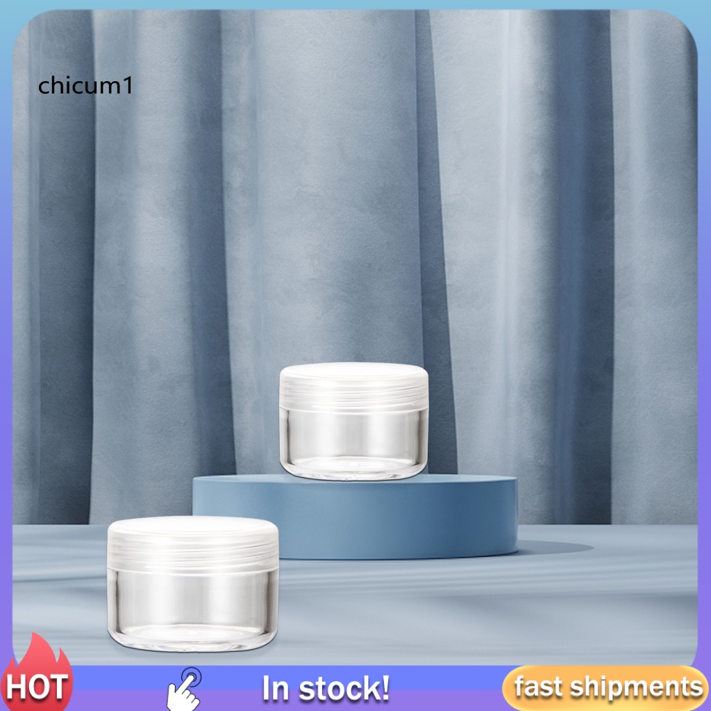 Set 10 Lọ Kem CC Dễ Sử Dụng Tiết Kiệm Không Gian Có Thể Tái Sử Dụng Cho Nữ