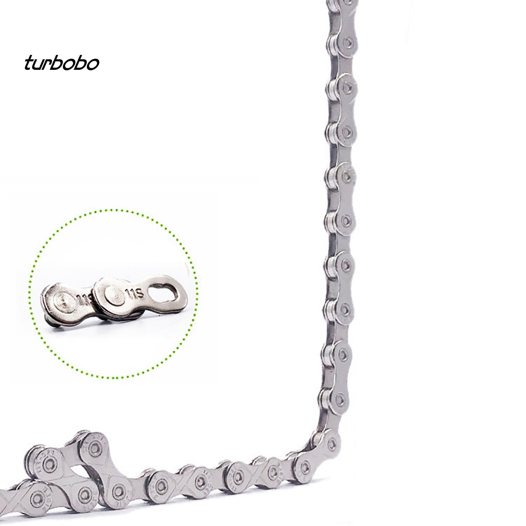 Turbobobo Dây Xích Xe Đạp Leo Núi Tốc Độ 9 / 10 / 11 Siêu Nhẹ 116 Mắt Xích