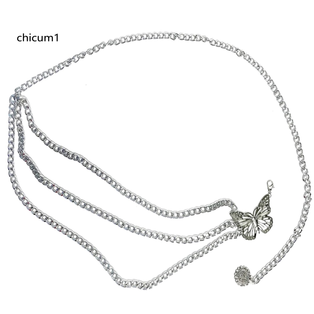 Dây Xích Đeo Thắt Lưng Bằng Hợp Kim Nhôm Tùy Chỉnh Thời Trang Quyến Rũ Dễ Phối Đồ Dành Cho Sân Khấu