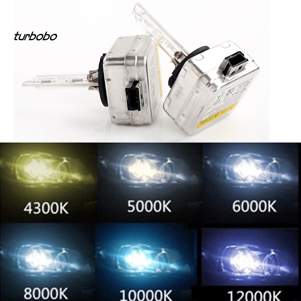 1 Cặp Bóng Đèn Xenon 4300K 5000K 6000K 8000K 12000K D1S D1C HID Cho Xe Hơi