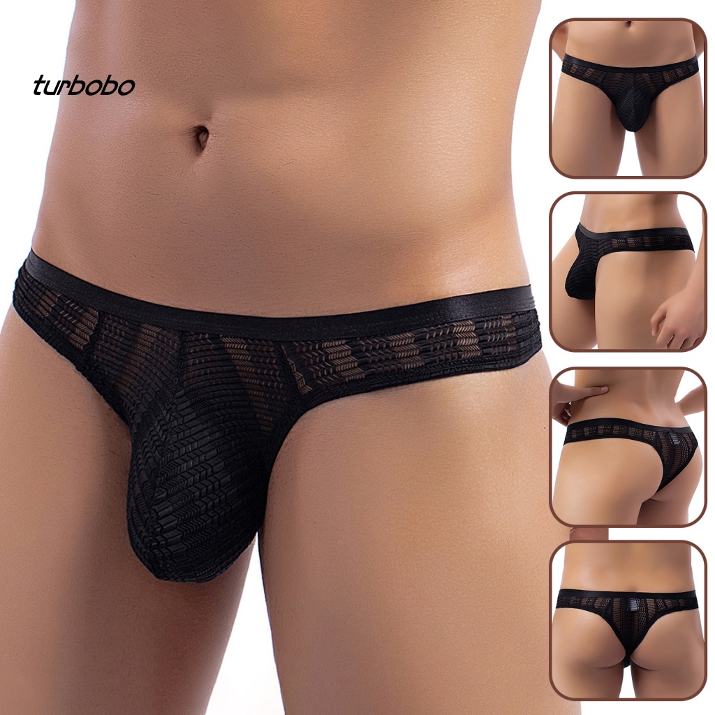 Quần Lót Nam Dạng Lồi Chữ U Eo Thấp Co Giãn Thoáng Khí Chống Tĩnh Điện Màu Sắc Đơn Giản