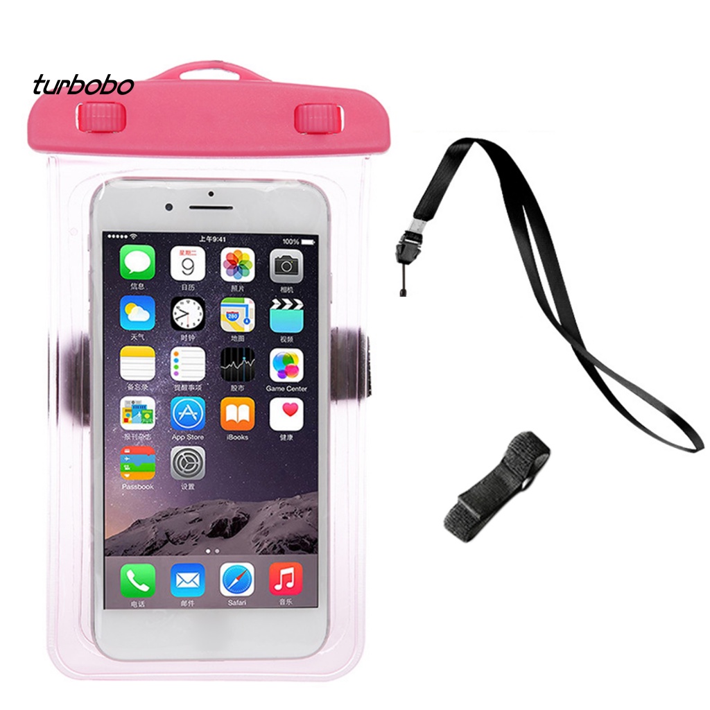 1 Set Túi Đựng Điện Thoại Chống Nước Chống Trầy Xước Bằng PVC Tiện Dụng