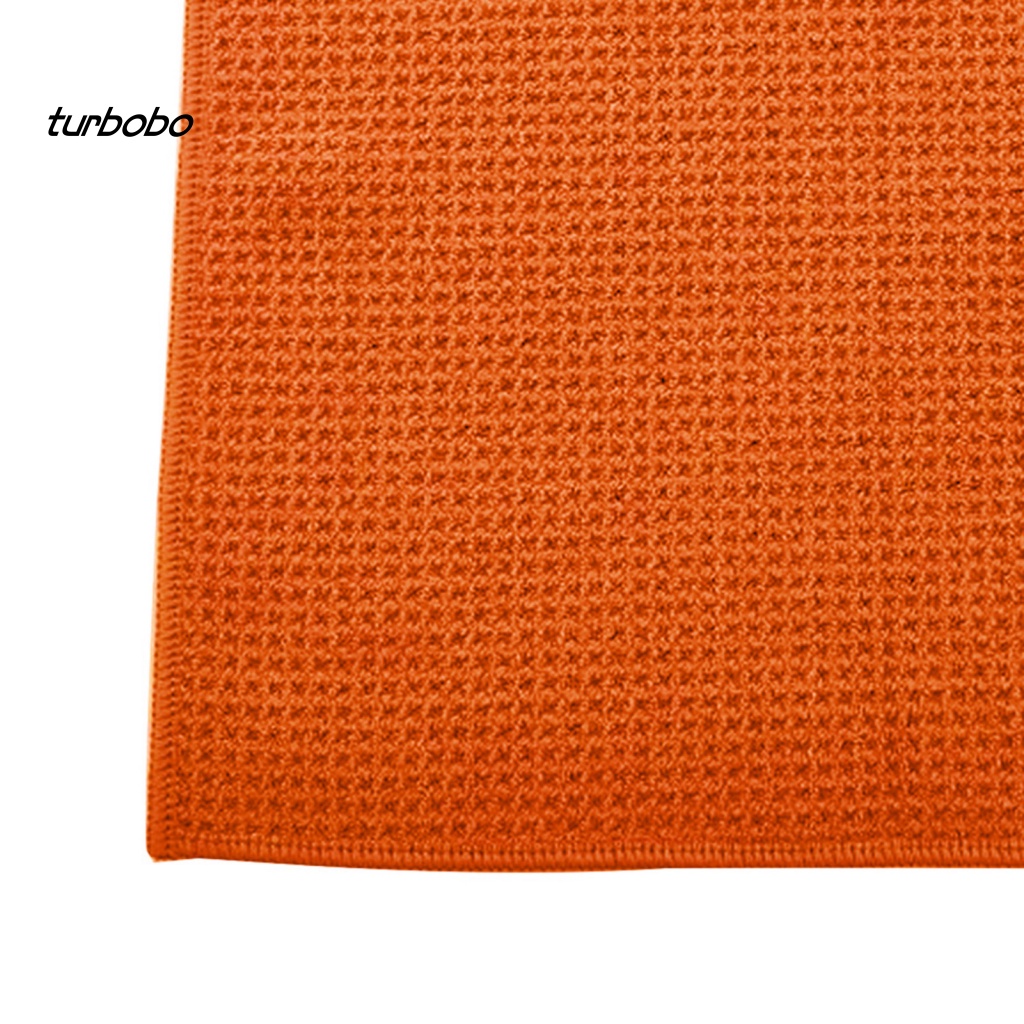 Khăn Lau Gậy Đánh Golf Bằng Sợi Microfiber Thấm Hút Mồ Hôi Siêu Sạch Không Lông Có Kẹp Hiệu Quả Nhanh Khô Họa Tiết Waffle