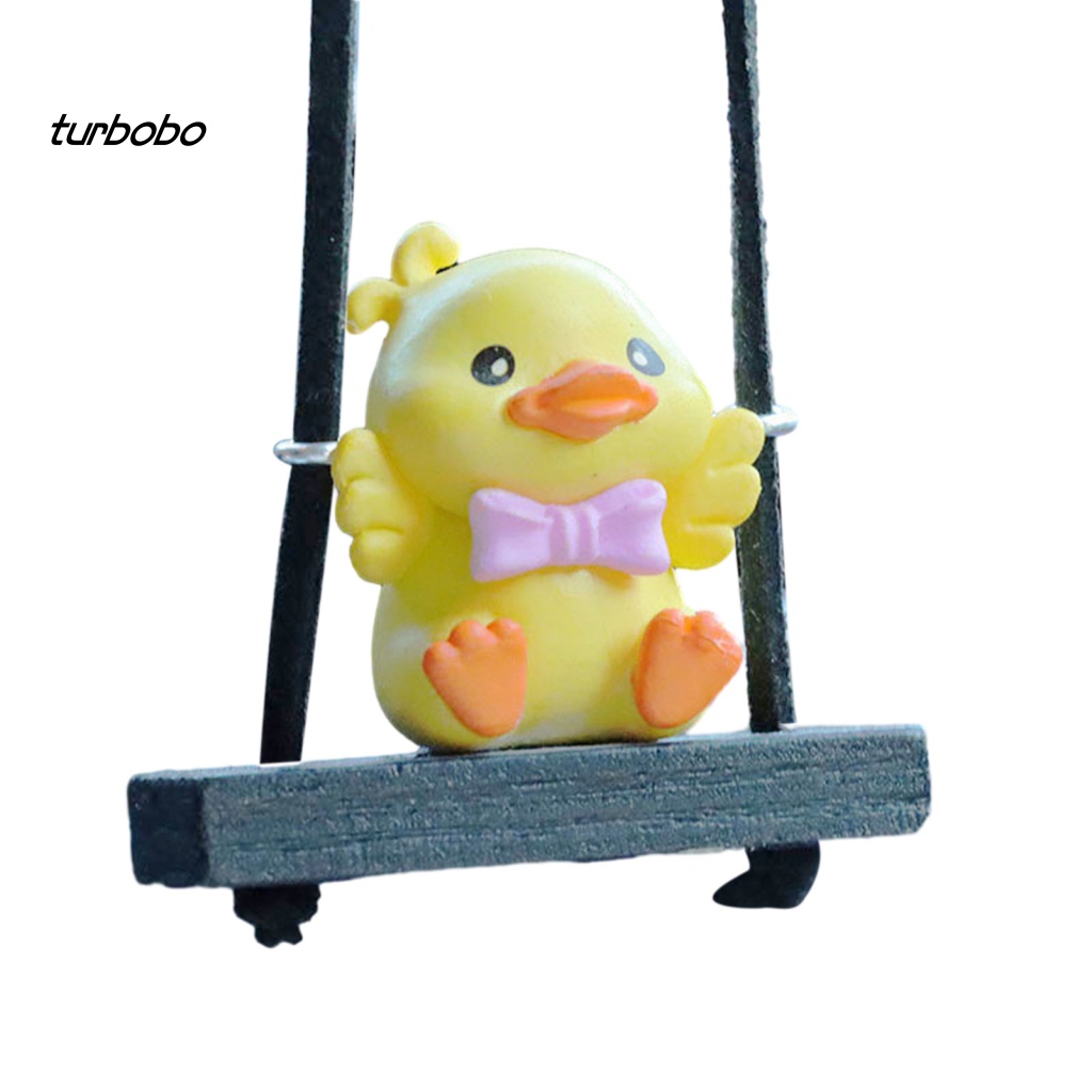 Dây Treo Trang Trí Xe Hơi Hình Chú Vịt Vàng Thân Thiện Với Môi Trường