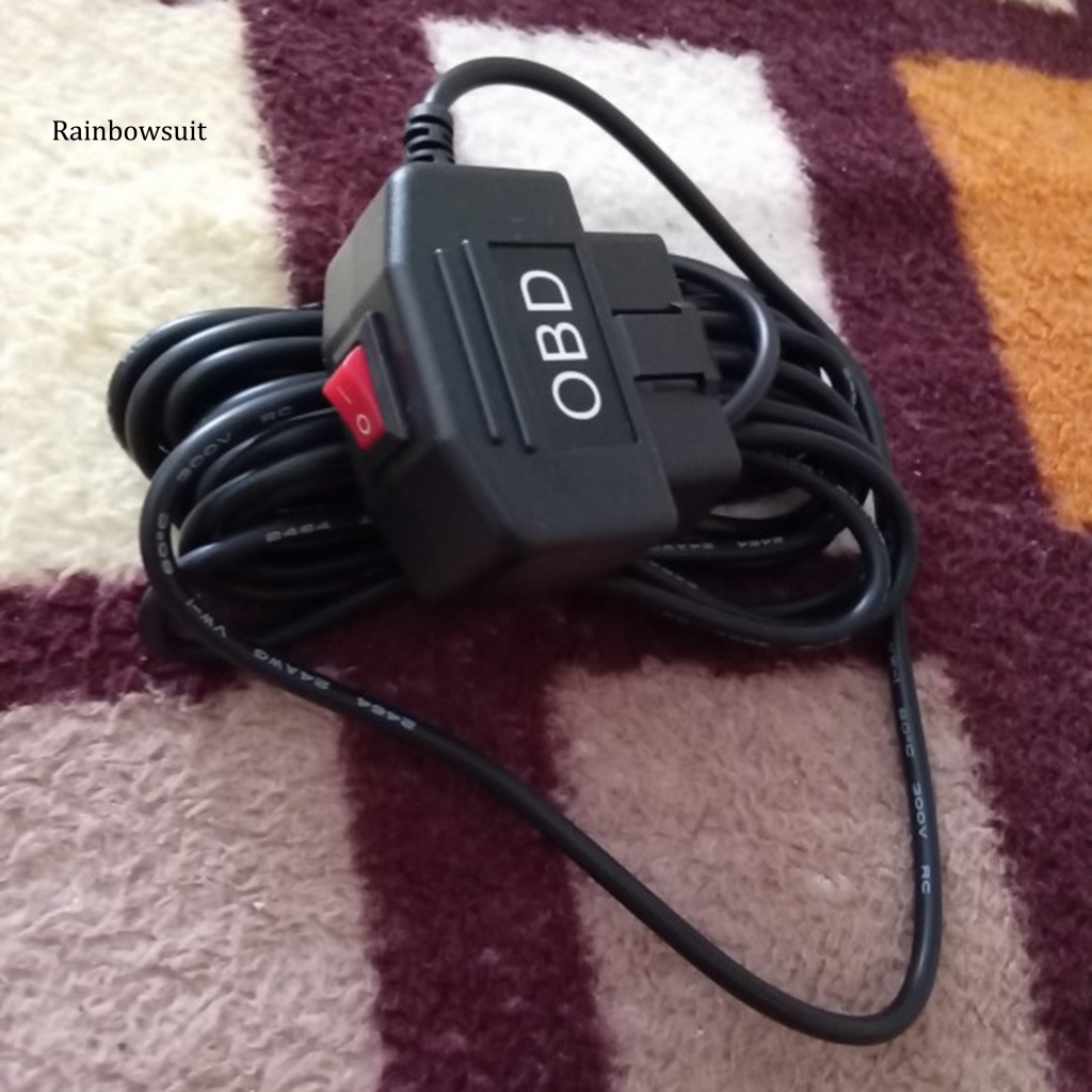 Dây Cáp Chuyển Đổi Bộ Điều Hợp Tẩu Sạc Xe Hơi OBD Hiệu Suất Cao Màu Đen