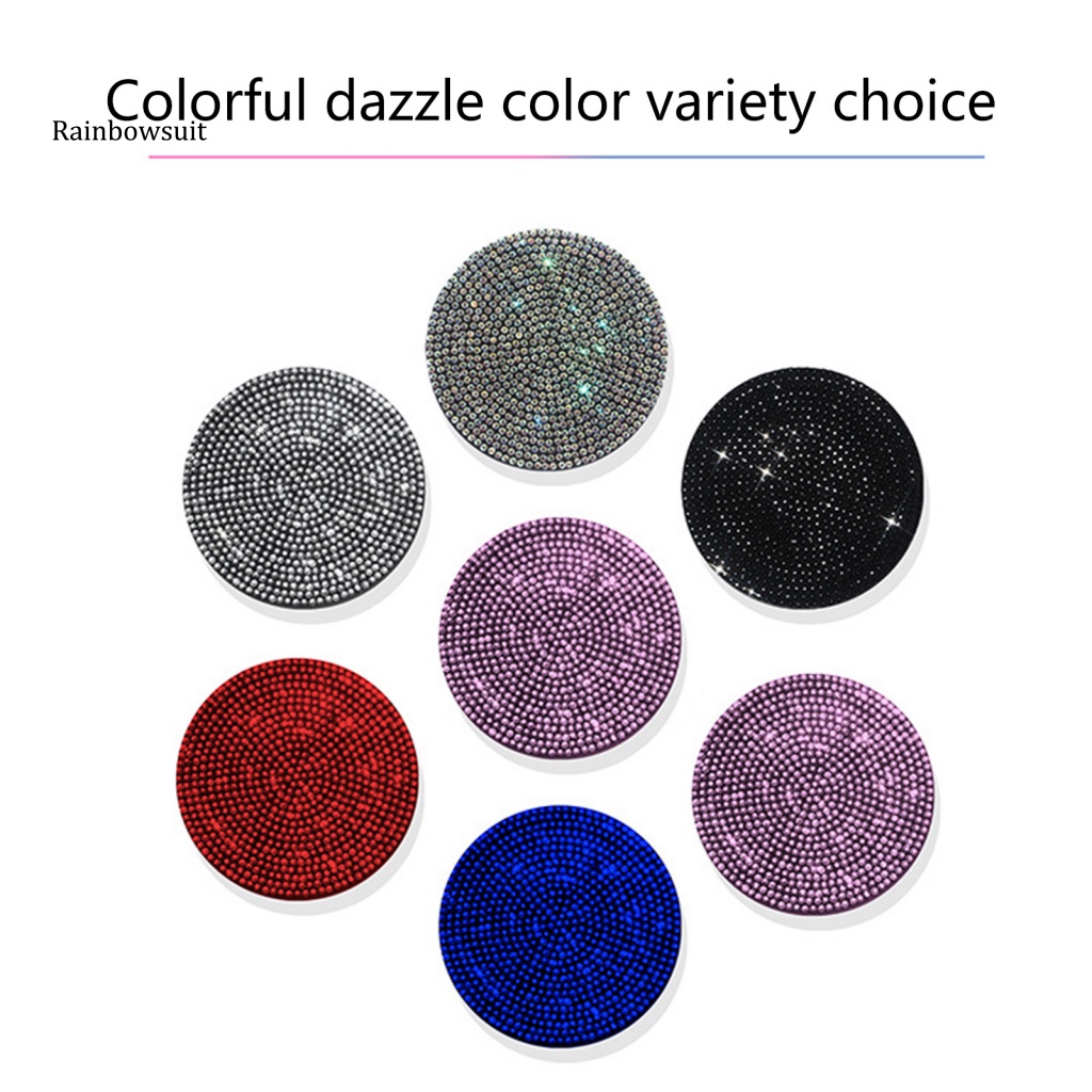 Đế Lót Ly Hình Tròn Đính Đá Chống Trầy Chịu Nhiệt Dùng Hàng Ngày