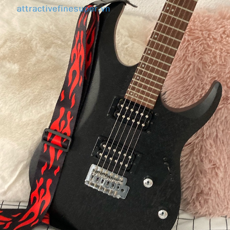 Afs Dây Đeo Đàn Guitar Bằng Nylon Nhiều Màu Sắc Có Thể Điều Chỉnh