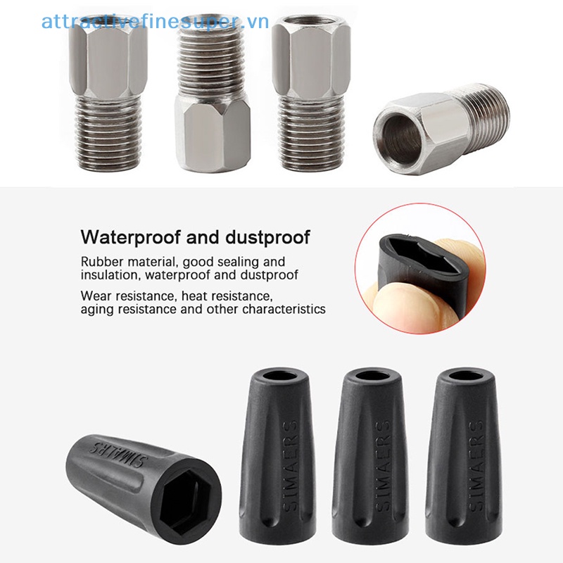 Afs Ống Bơm Dầu Thủy Lực Hình Chữ T Cho Phanh Đĩa Xe Đạp