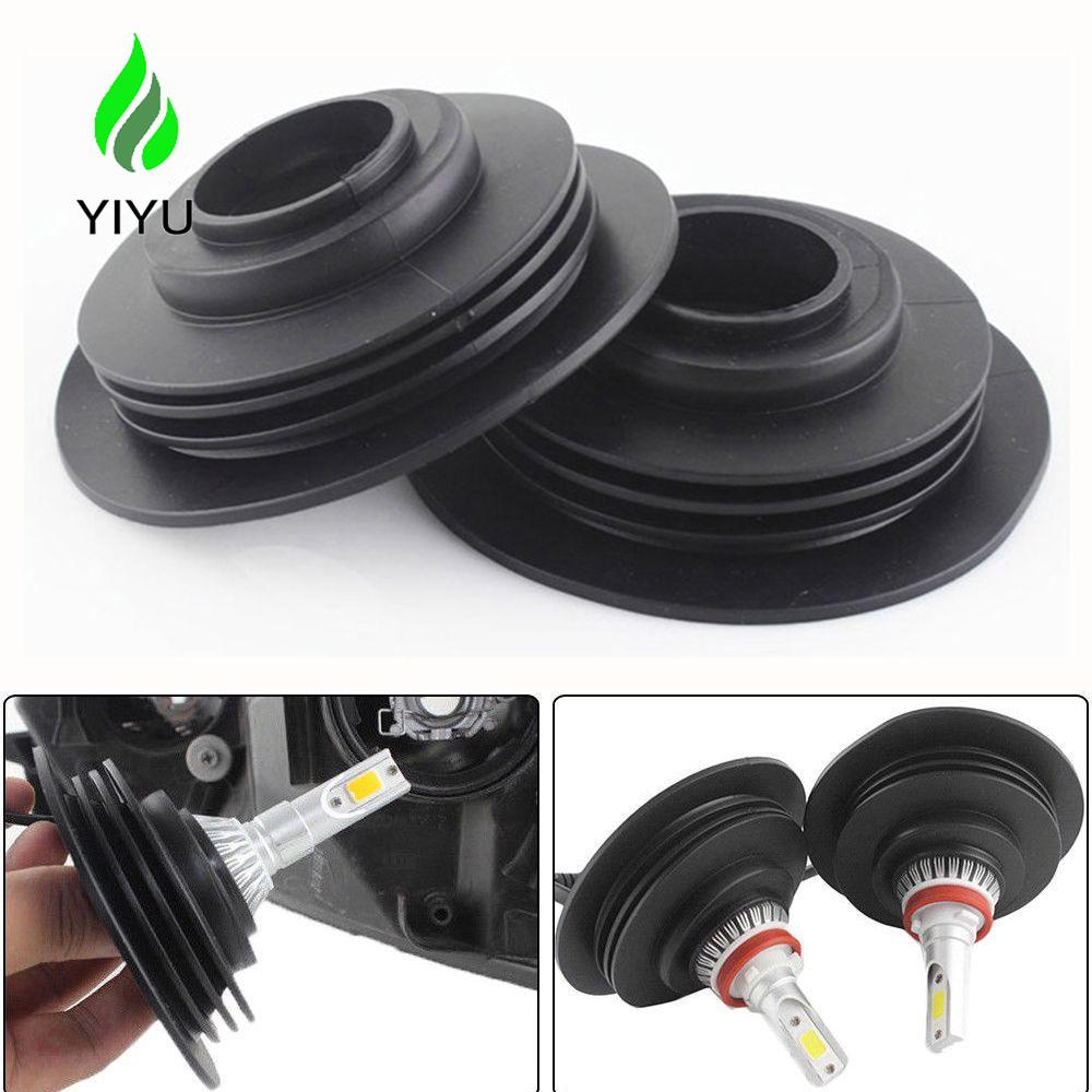 YIYU Vỏ Cao Su Bọc Đèn Pha Chống Bụi Chống Nước Cho Xe Hơi Xe Máy