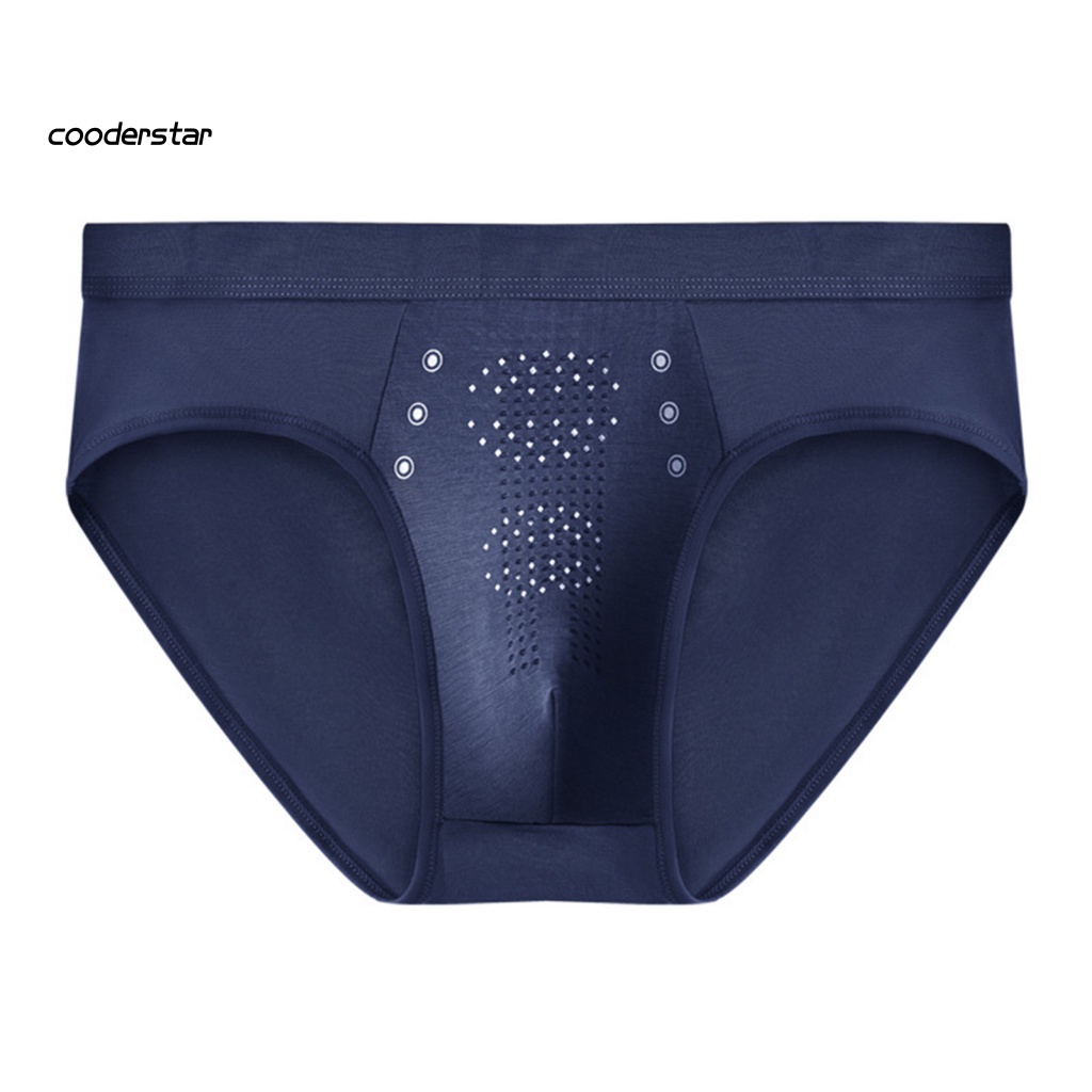 Quần Lót Nam Co Giãn Tốt Thoáng Khí Lưng Thấp Màu Trơn Plus Size
