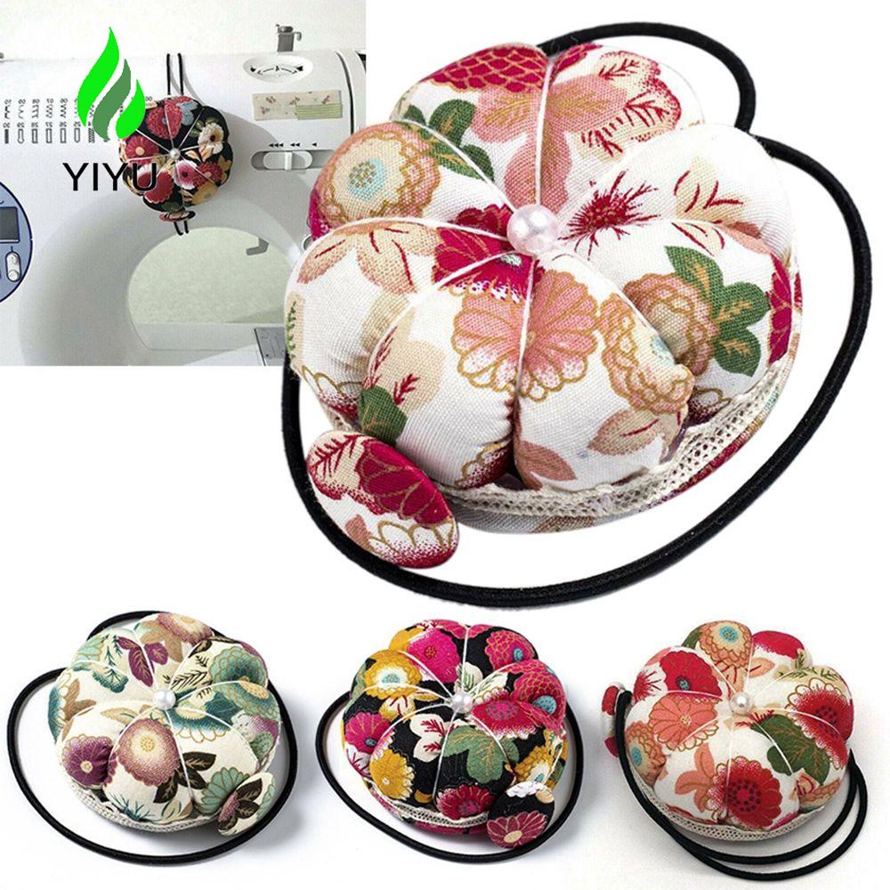 YIYU Giá Đỡ Kim Khâu Hình Quả Bí Ngô Bằng Vải Cotton DIY