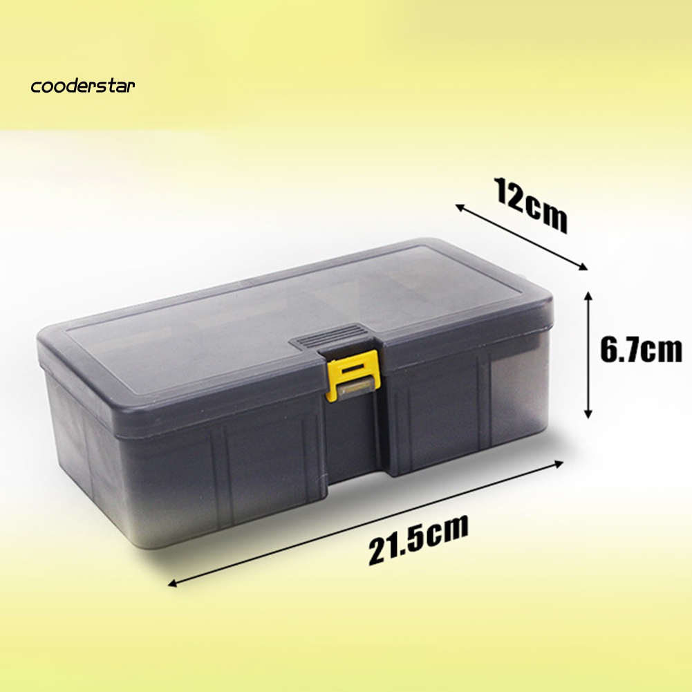 Hộp Đựng Mồi Câu Cá Bằng Nhựa Hai Lớp Chống Thấm Nước Ốp
