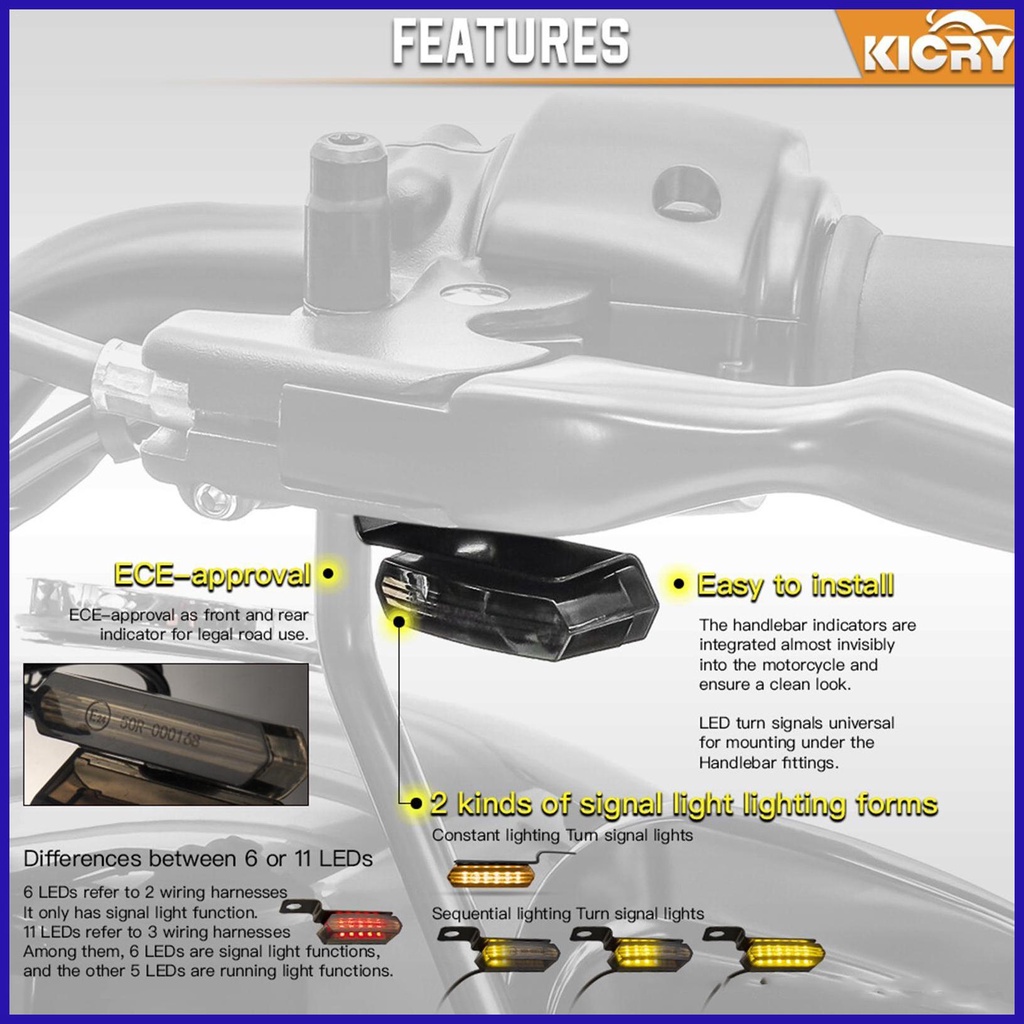 Đèn LED Xi Nhan Chất Lượng Cao Dành Cho Xe Máy