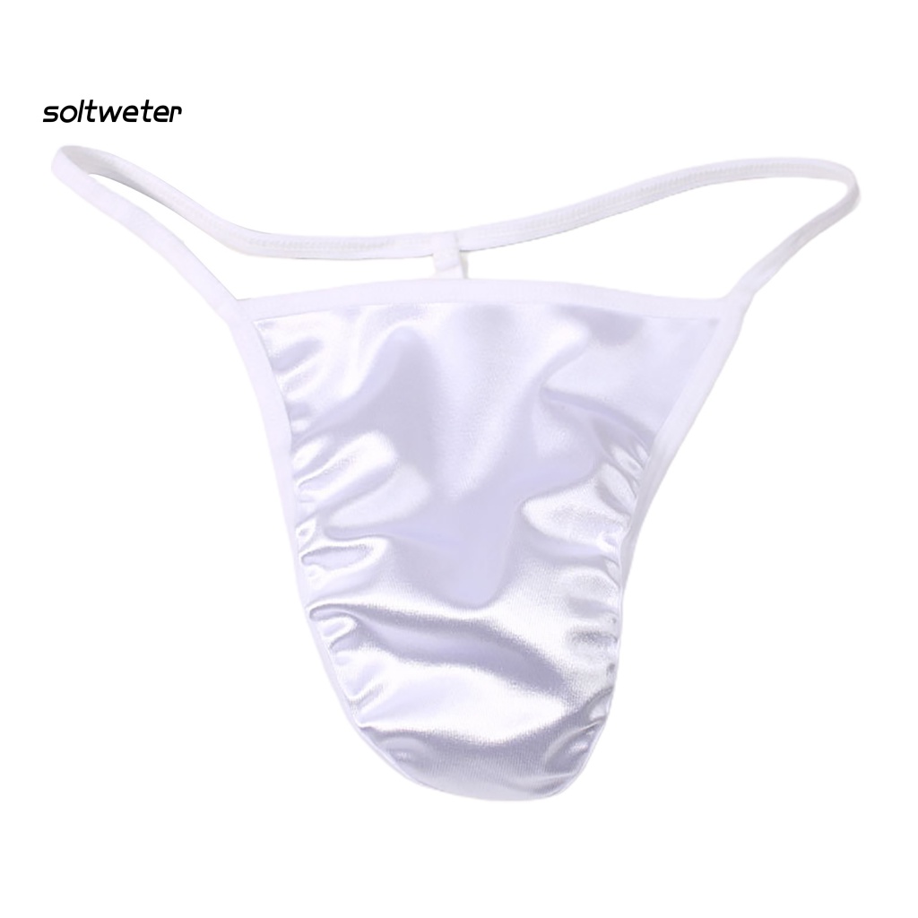Quần Lót Lọt Khe Chữ U Lưng Thấp Màu Sắc Đơn Giản Cho Nam