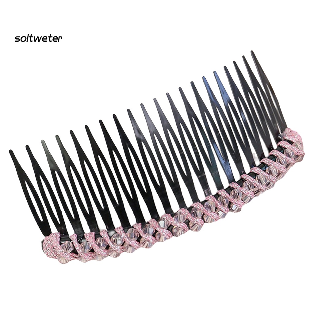 Lược Kẹp Tóc Chống Trượt Dễ Sử Dụng Tạo Kiểu Sáng Bóng