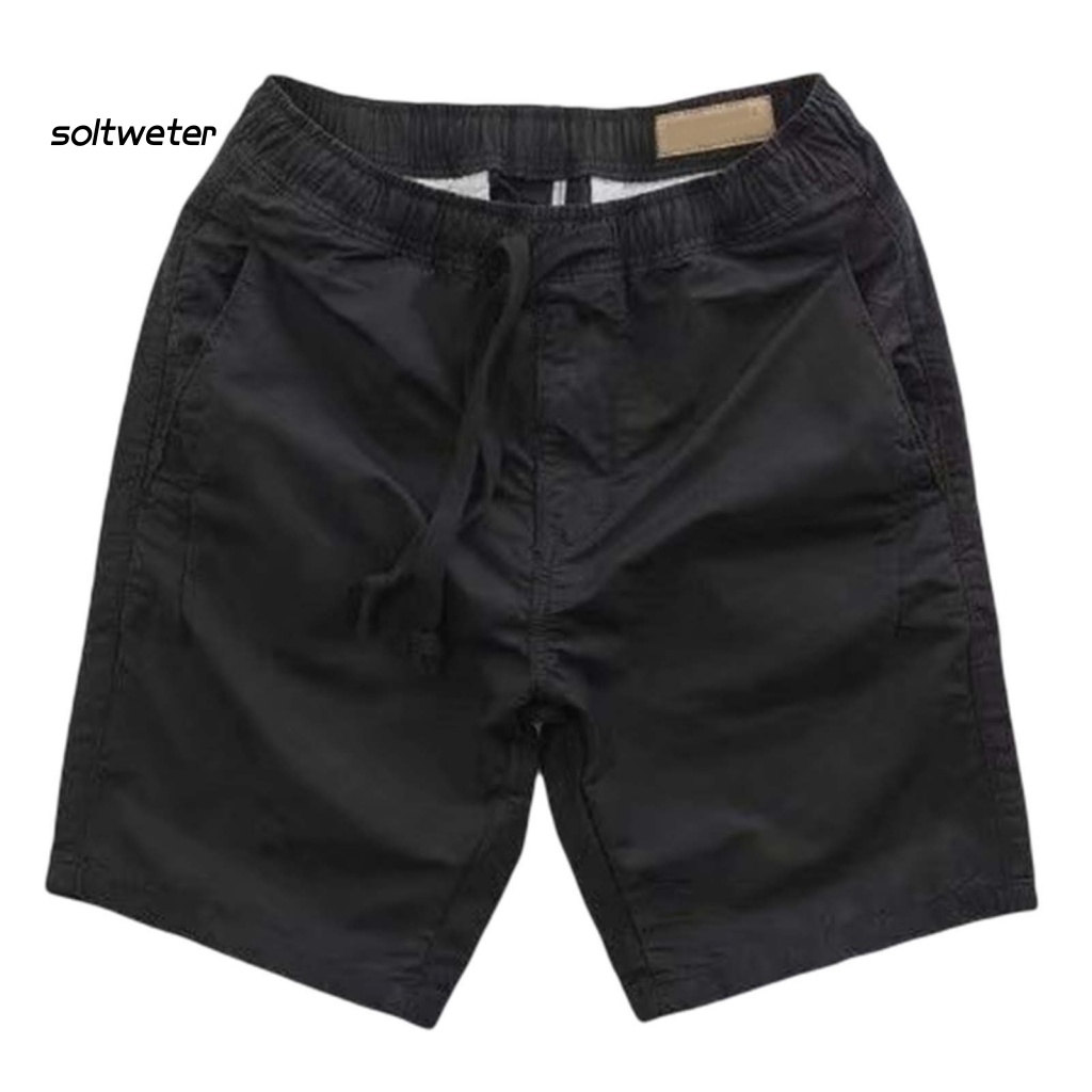 Quần Short Dây Rút Màu Sắc Thời Trang Mùa Hè Cho Nam