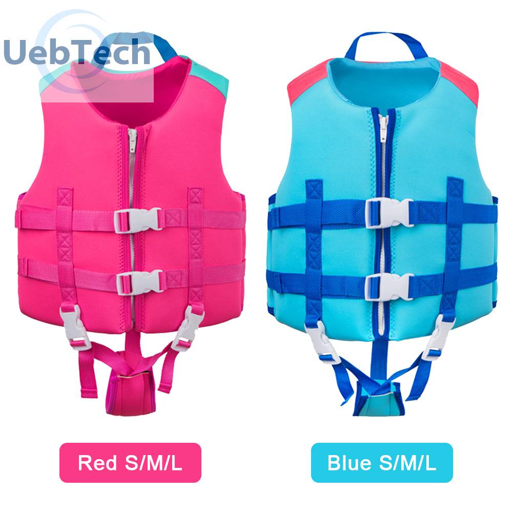 Áo Phao Cứu Hộ Chất Liệu Cao Su Tổng Hợp Thoáng Khí Cho Bé Tập Bơi