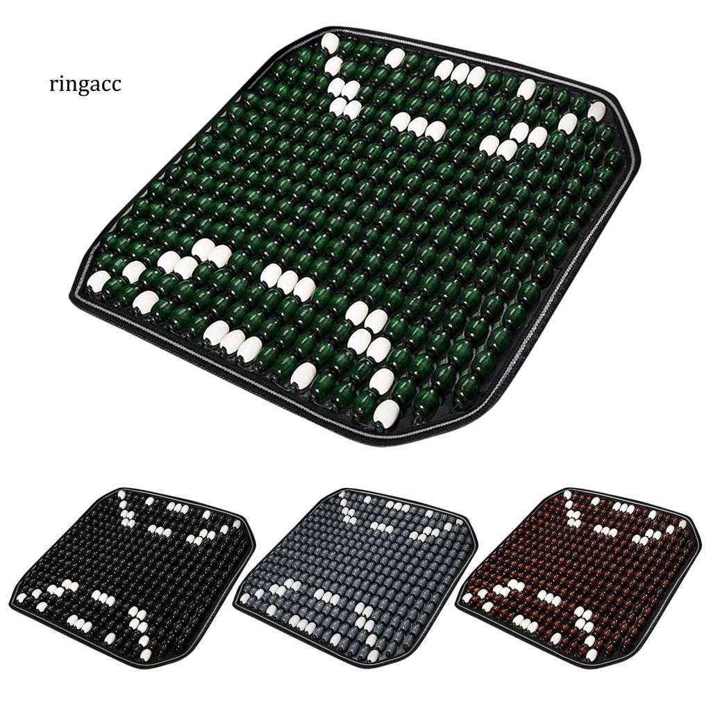 Vỏ Bọc Đệm Ghế Ngồi Xe Hơi Đính Hạt Thông Gió Mát Xa Chống Ăn Mòn Chống Trượt Thoải Mái Tái Sử Dụng Tiện Lợi